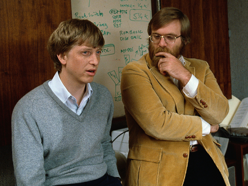 Bill Gates y Paul Allen | Microsoft