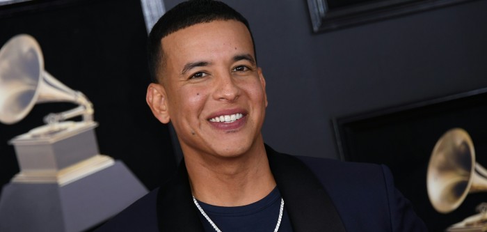 Daddy Yankee arrives for the 60th Grammy Awards on January 28, 2018, in New York. (Photo by ANGELA WEISS / AFP)