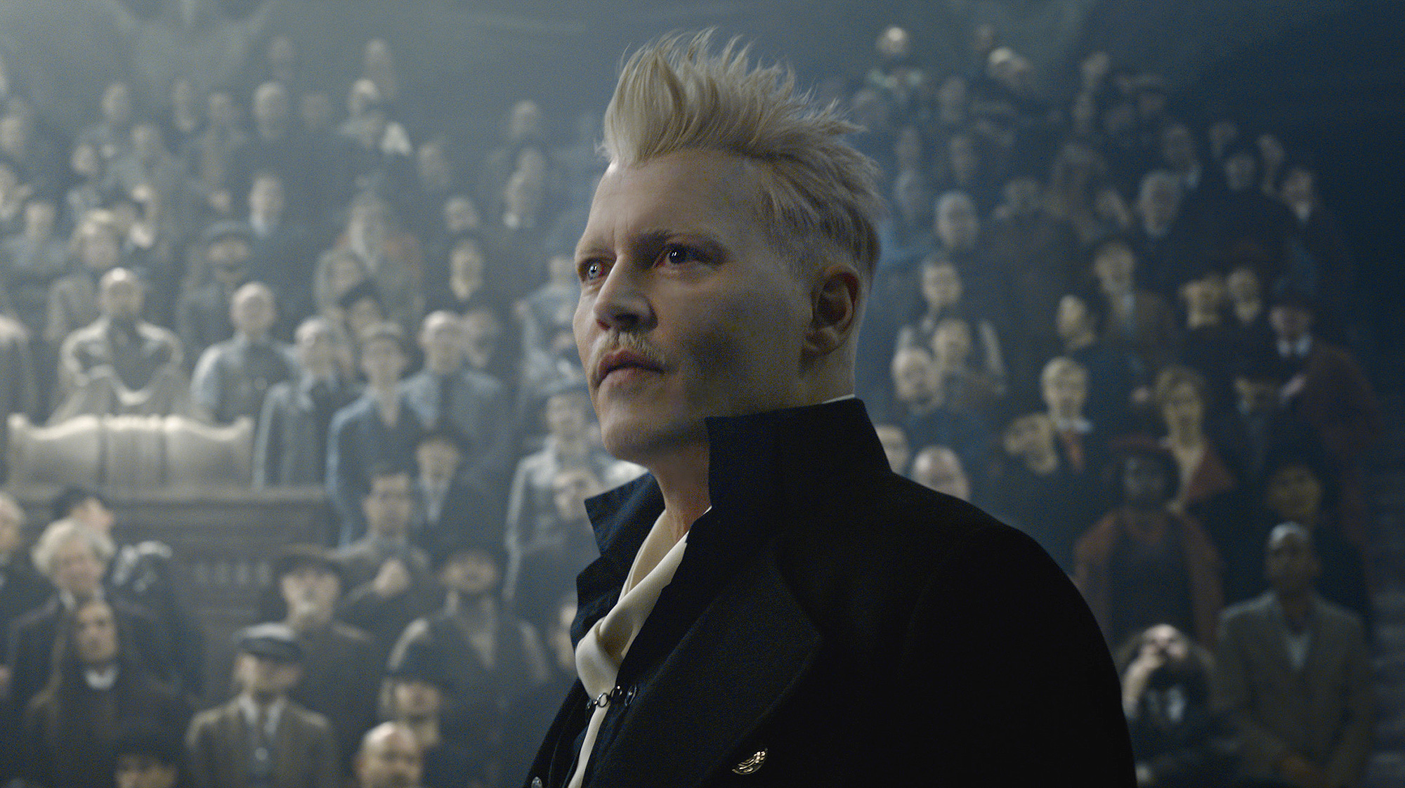 Johnny Depp en “Los crímenes de Grindelwald” (2018)