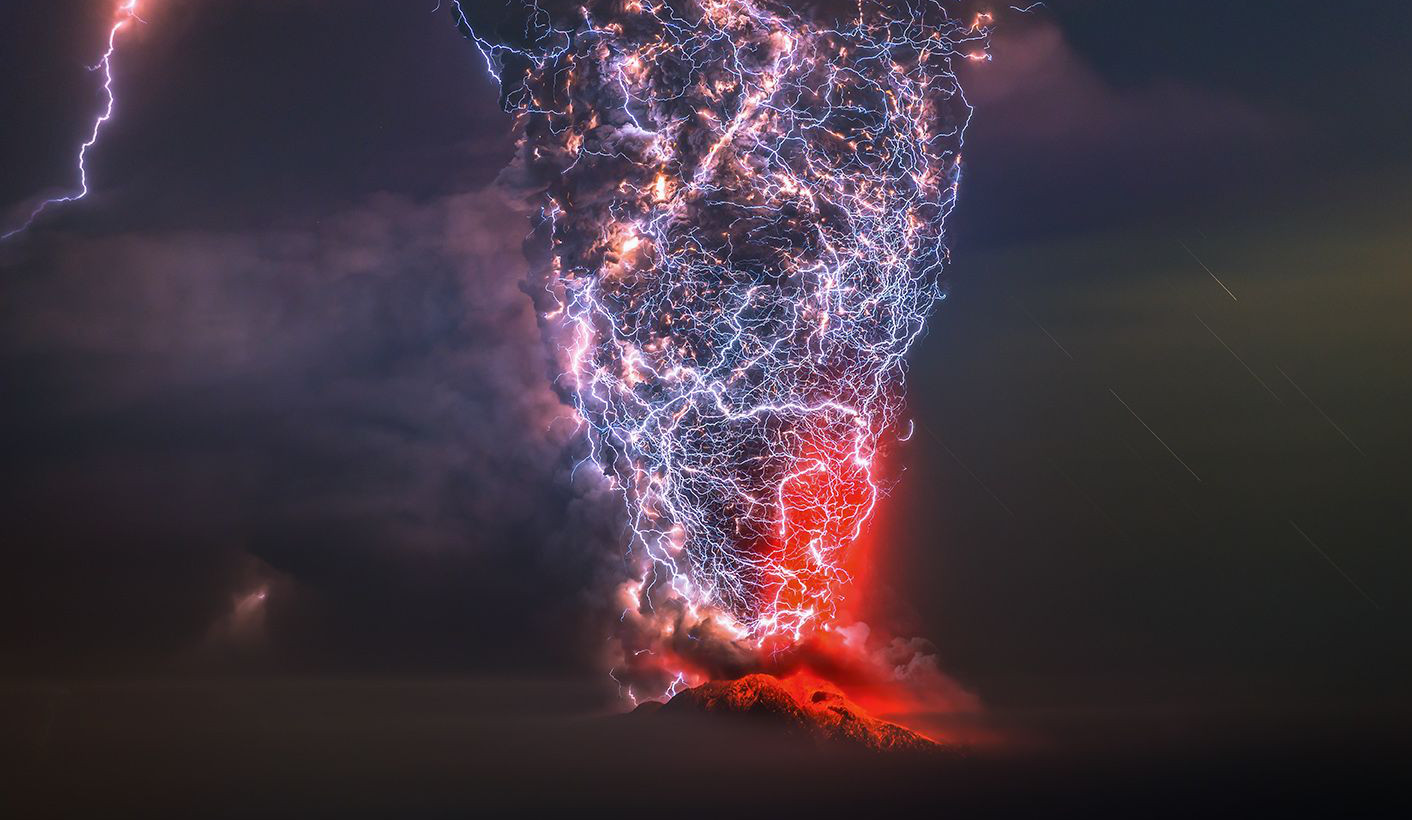 Imagen ganadora del volcán Calbuco | Francisco Negroni