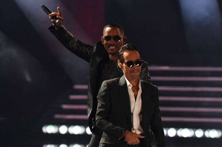 Will Smith y Marc Anthony 