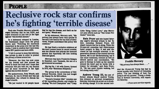 Prensa británica informa sobre la confirmación de la enfermedad. 