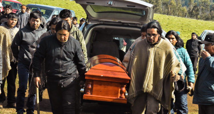 Funeral de Camilo Catrillanca | Héctor Andrade | AgenciaUNO