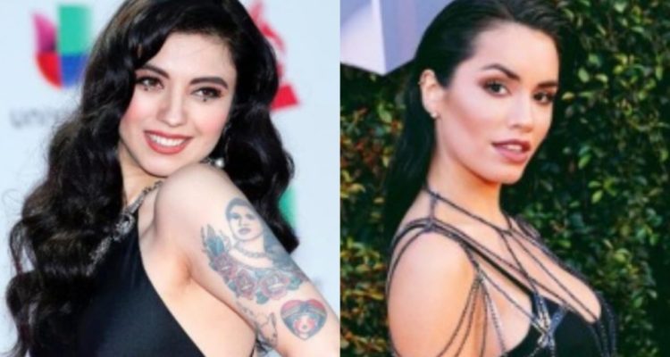 Mon Laferte y Lali Espósito en los Latin Grammy