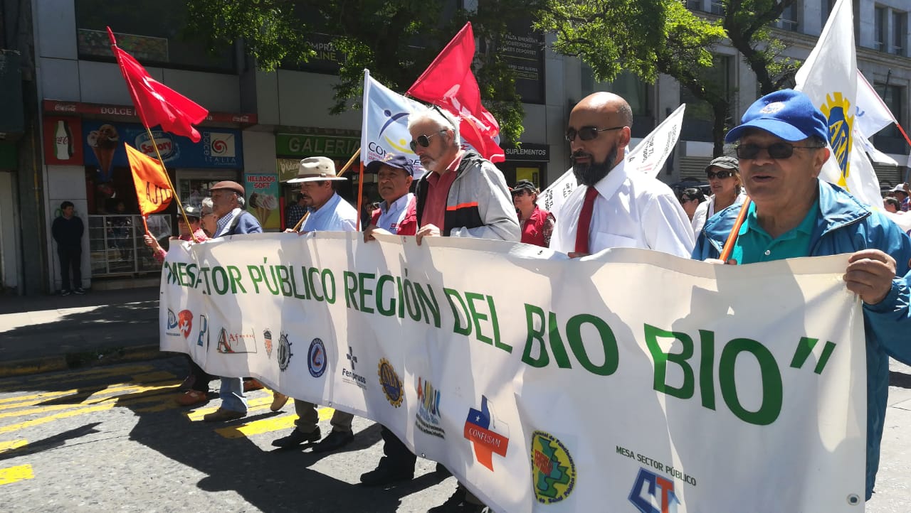 Marcha convocó a 10 mil personas en Concepción según la ANEF | Valeska Belmar (RBB)