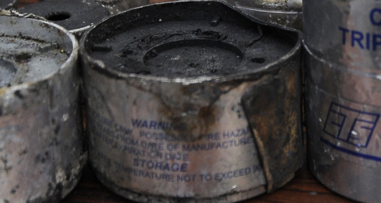 CONTEXTO | Cartucho de lacrimógena | Pablo Ovalle |  Agencia Uno