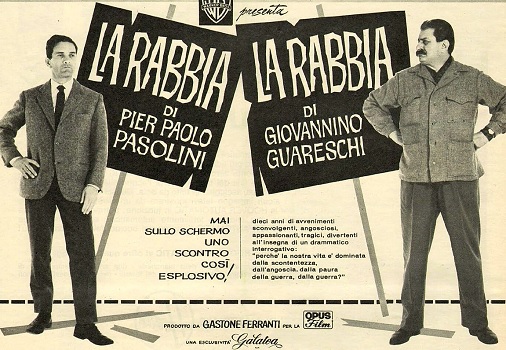 Afiche de La Rabbia (c)