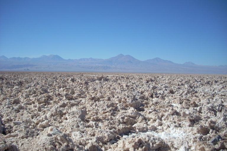 Salar de Atacama. Foto: Michelle Carrere