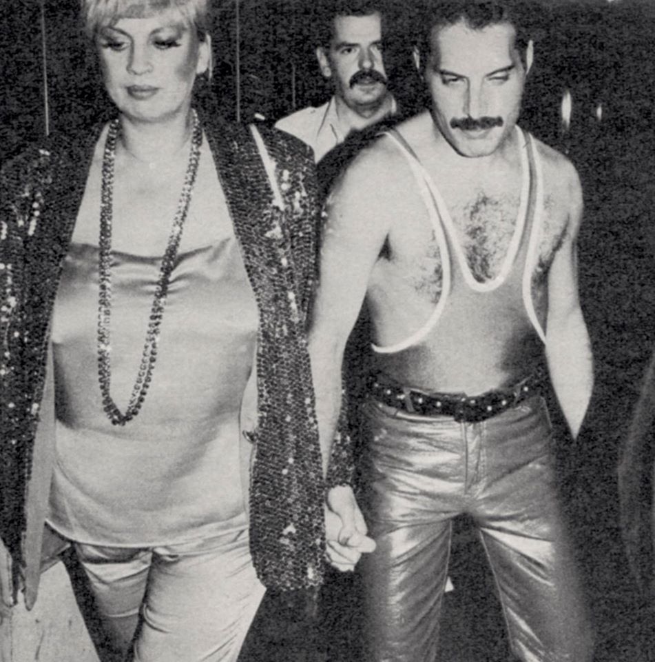 Freddie y Barbara en 1984