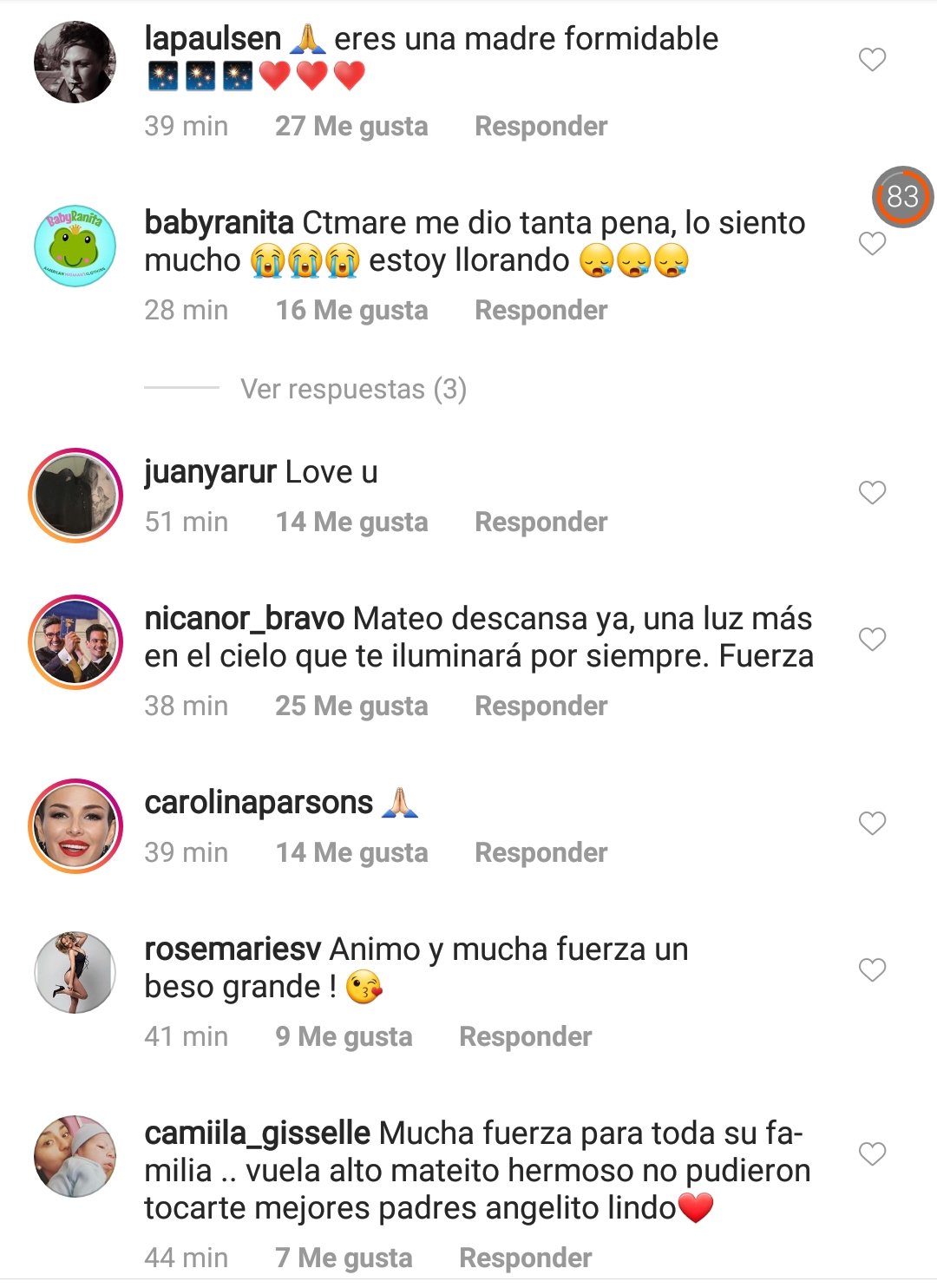 Mensajes en Instagram para Leonor Varela