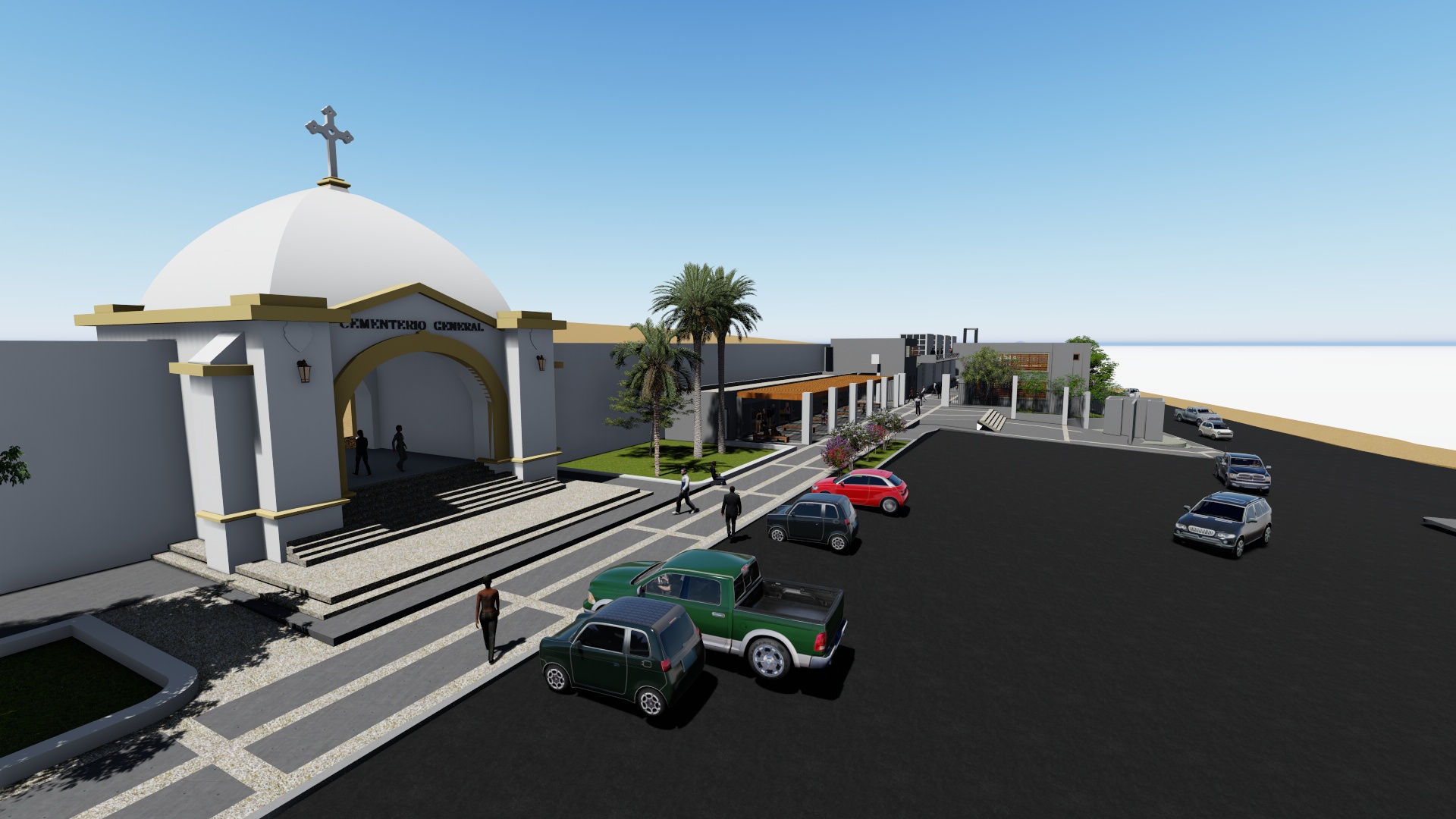 Proyecto de ampliación del  Cementerio de Antofagasta | Municipalidad de Antofagasta