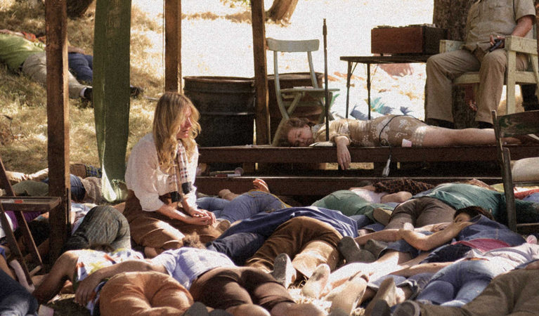 Imagen de un film que recrea la masacre de Jonestown | https://www.miff.org/film/jonestown/