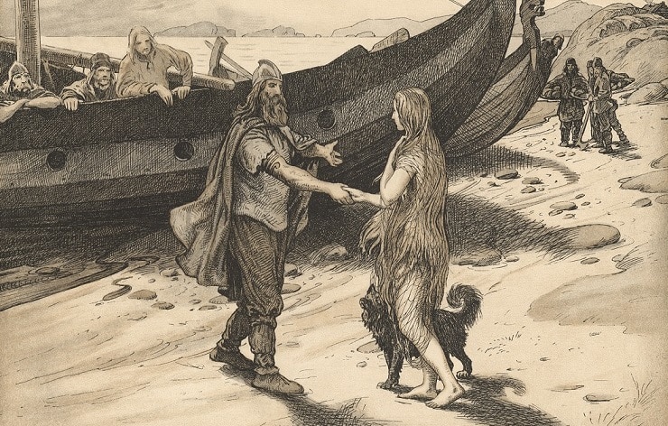 Ragnar y Thora | Wikimedia Commons