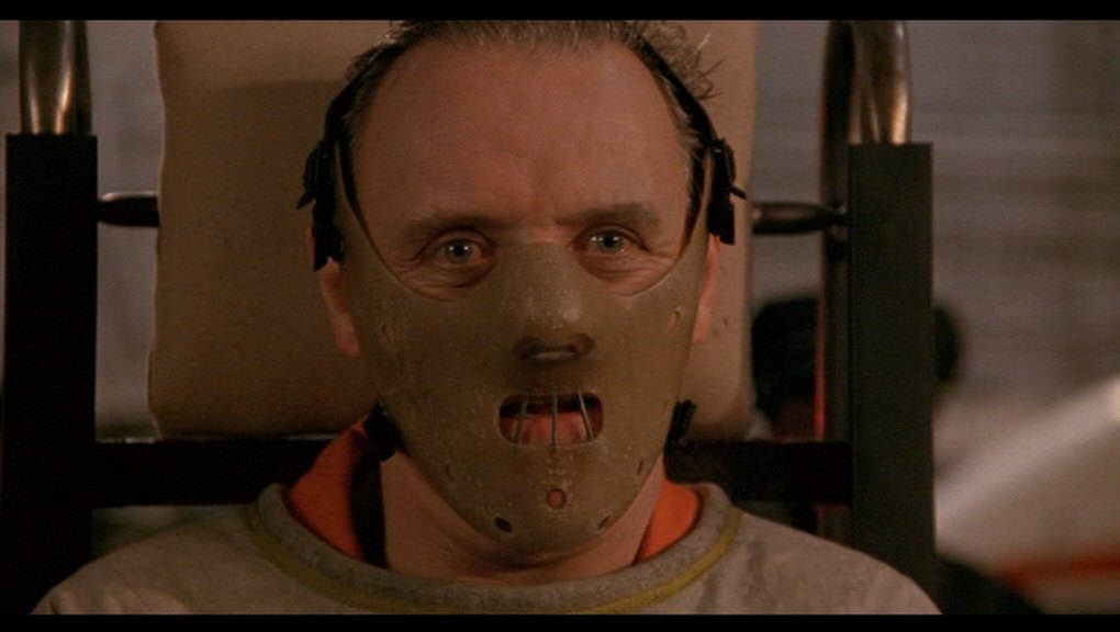 Anthony Hopkings como Hannibal Lecter en el cine