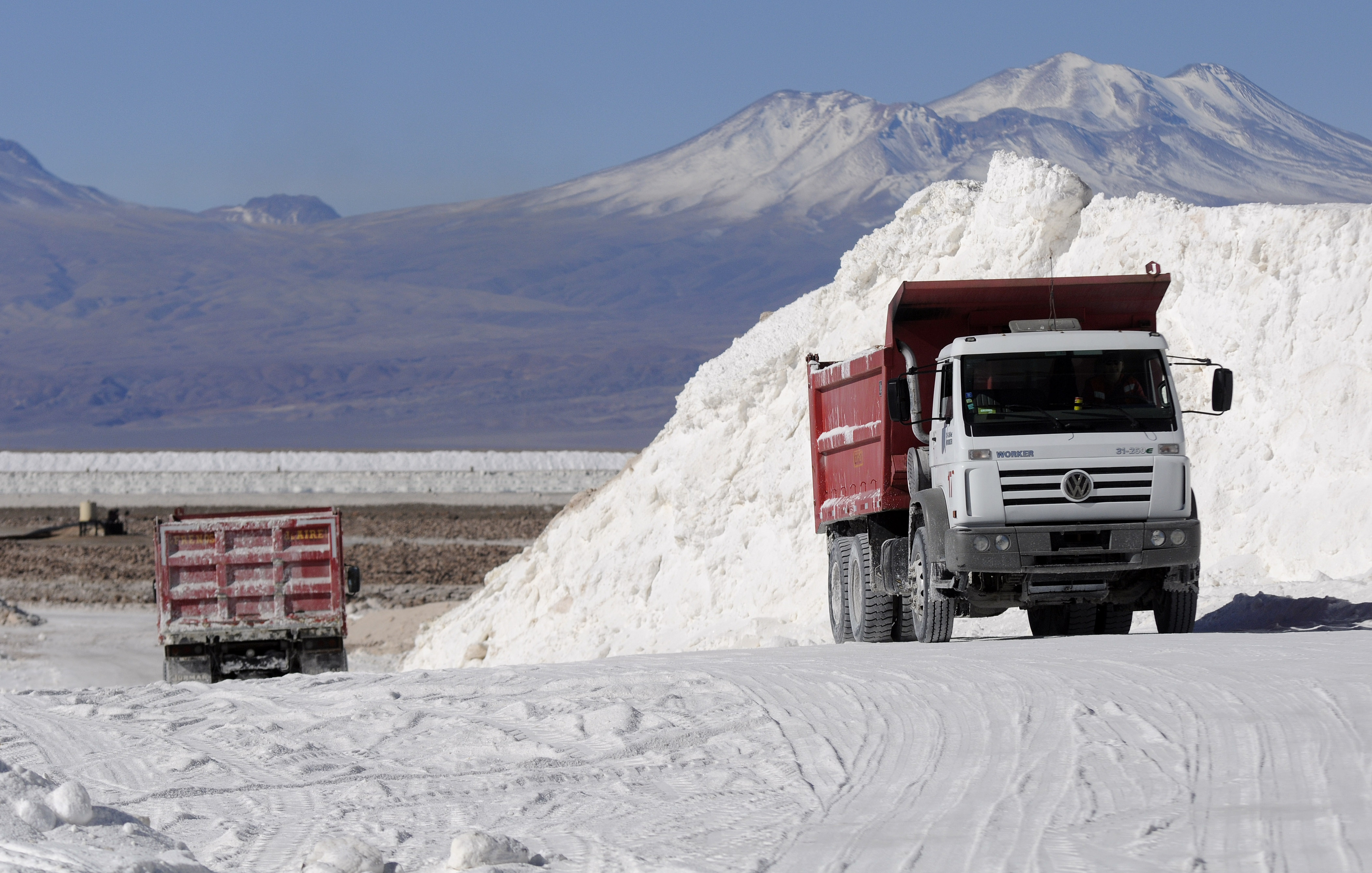 Faenas de extracción de litio de SQM en Salar de Atacama | Ariel Marinkovic | AgenciaUNO