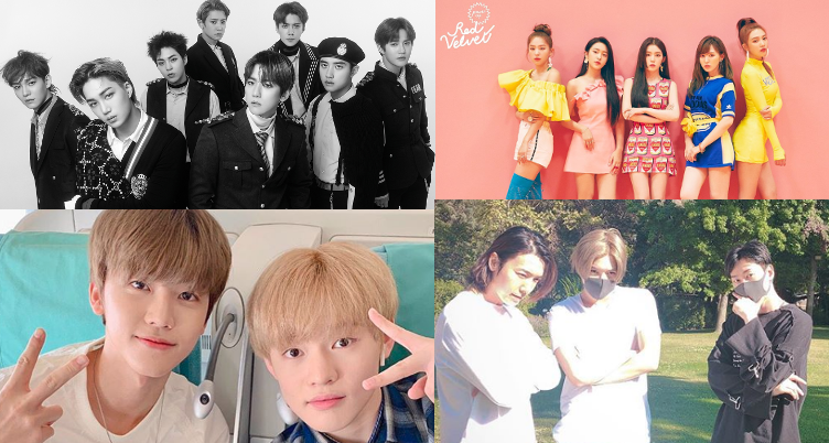 EXO, Red Velvet, NCT Dream, Super Junior y Taemin | SM Entertainment e Instagram