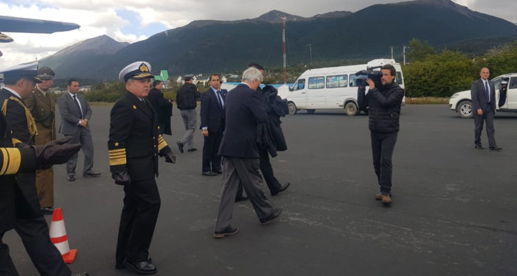 Presidente llega a región de Magallanes | Diego Quezada | RBB