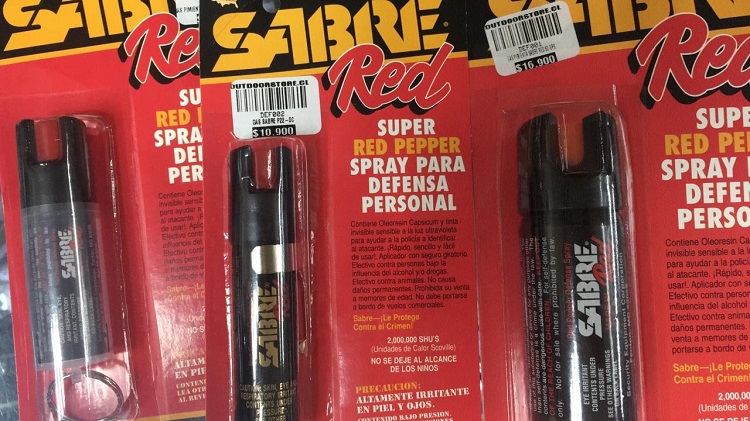 Spray de pimienta: legal, barato y fácil de comprar