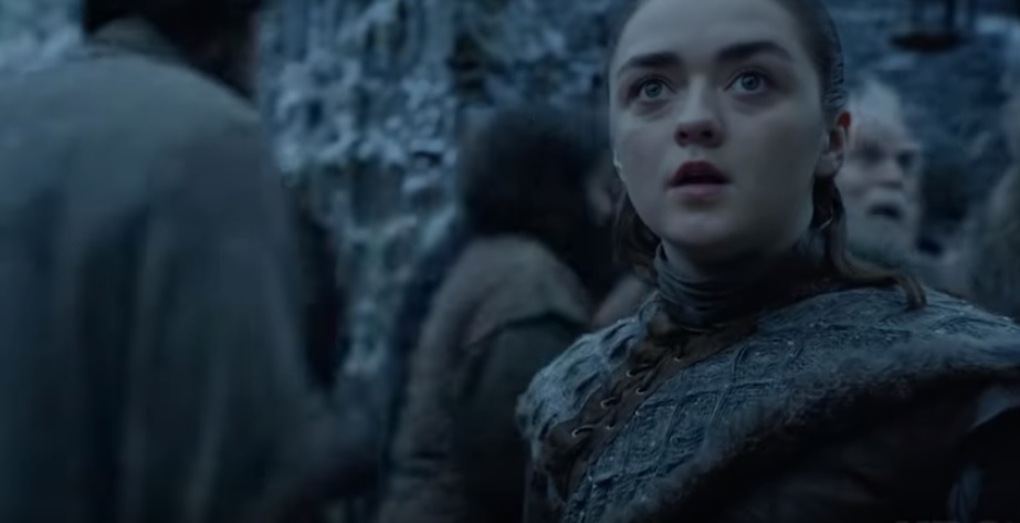 Arya Stark en “Game of Thrones” 8×01