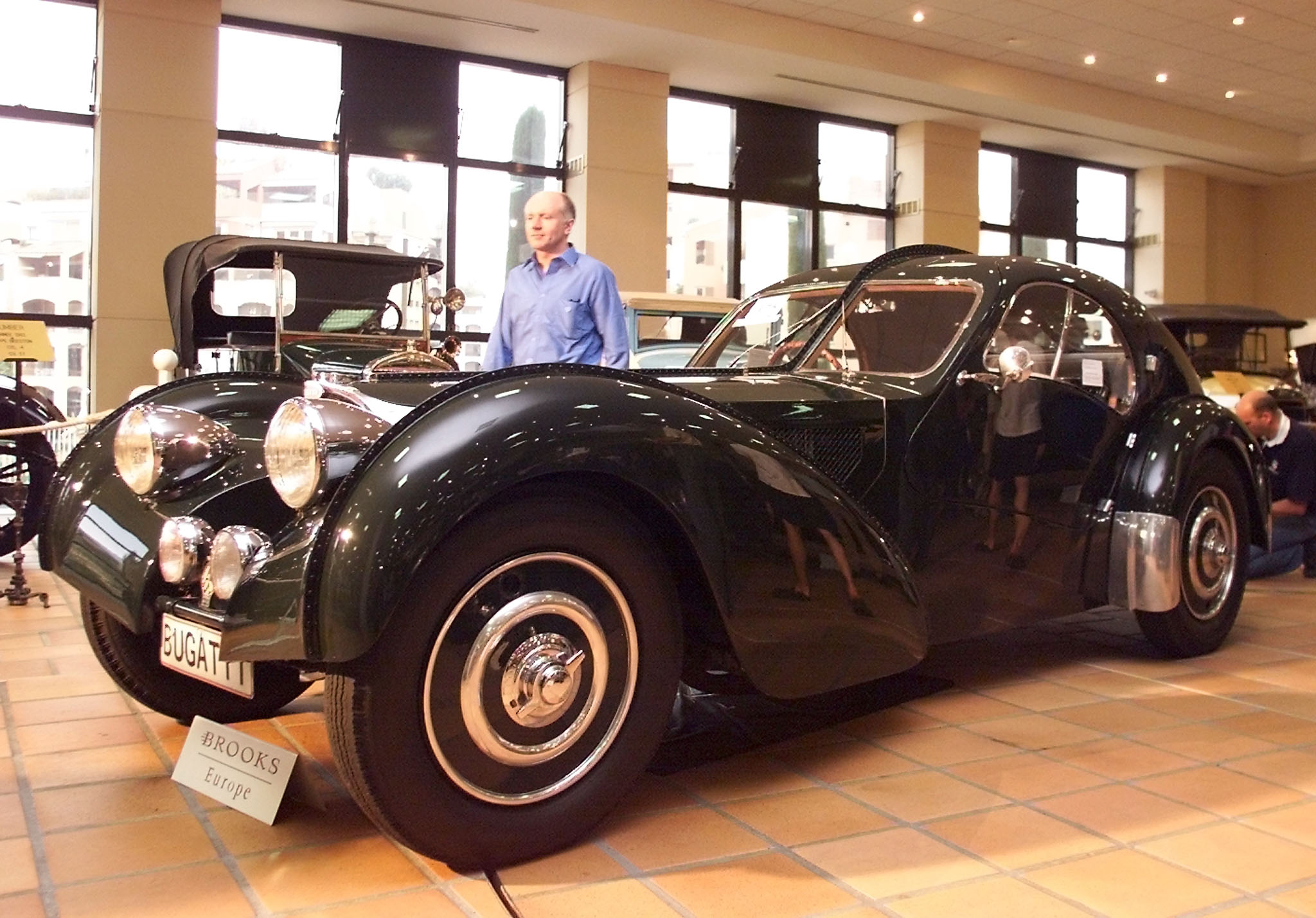 El modelo en el cual se basó el nuevo Bugatti | Vanina Lucchesi | Agence France-Presse