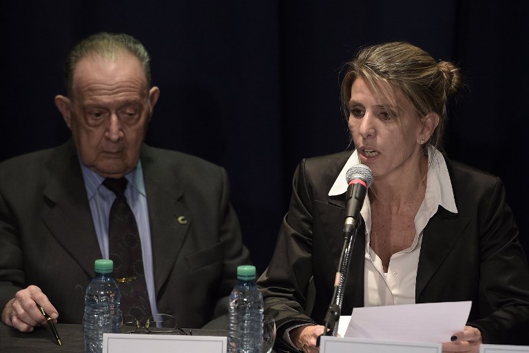 Sandra Arroyo Salgado y Osvaldo Raffo | ARCHIVO | Agence France-Presse