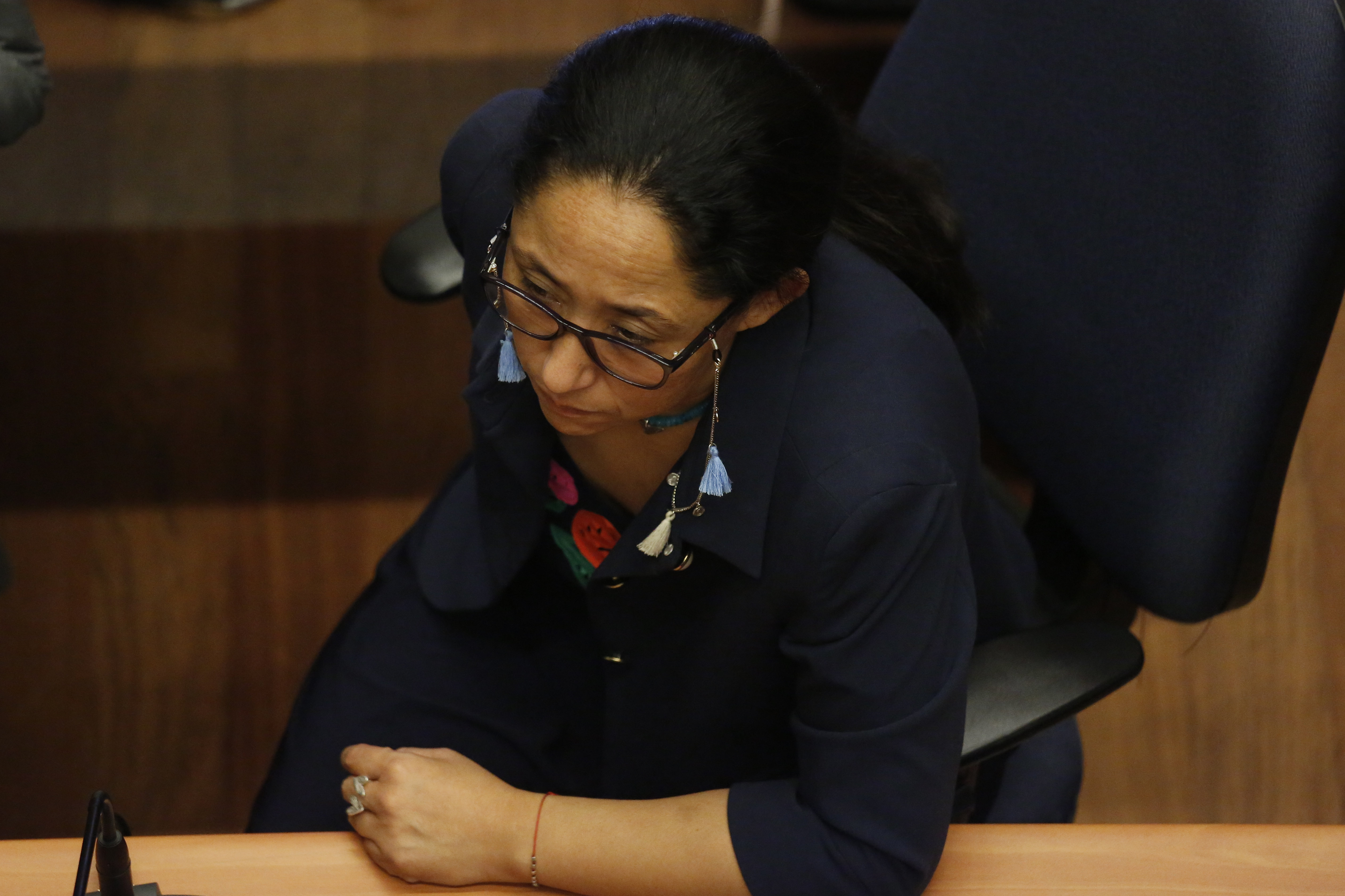 Ximena Chong en juicio oral | Sebastián Brogca | Agencia UNO