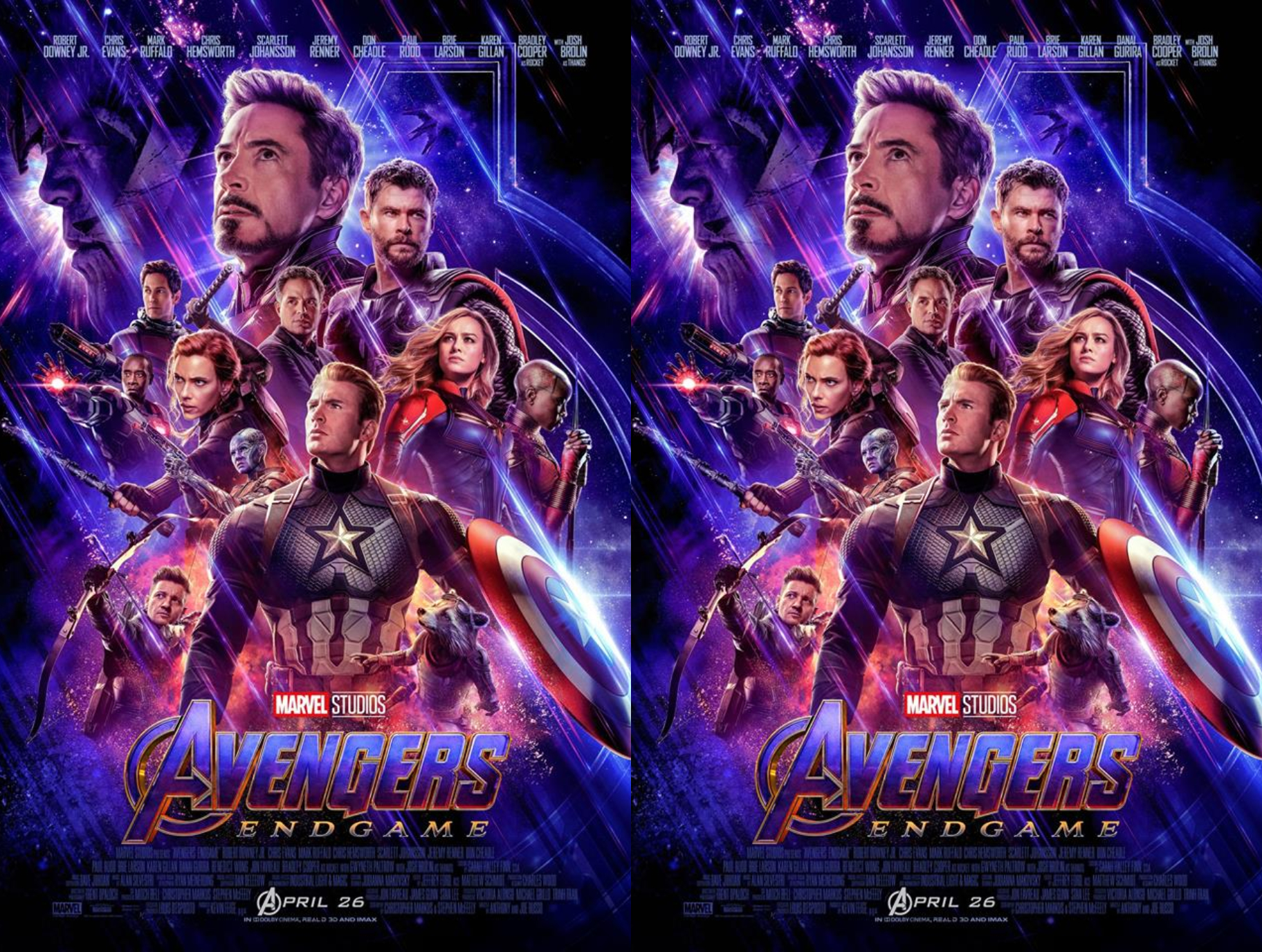 Marvel añade a Danai Gurira a los créditos en póster oficial de "Avengers: Endgame" (2019)