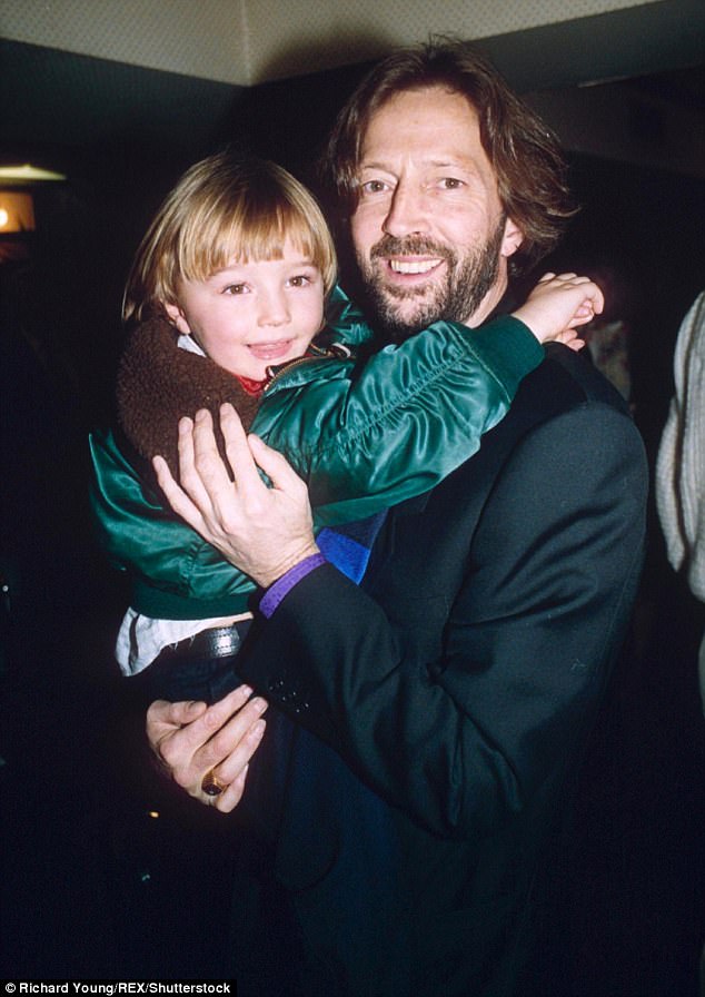 Eric Clapton y su hijo, Connor