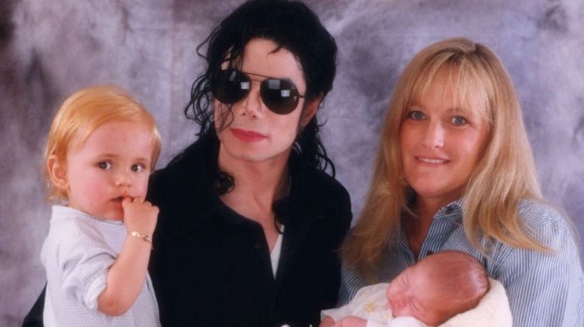 Michael Jackson y Debbie Rowe