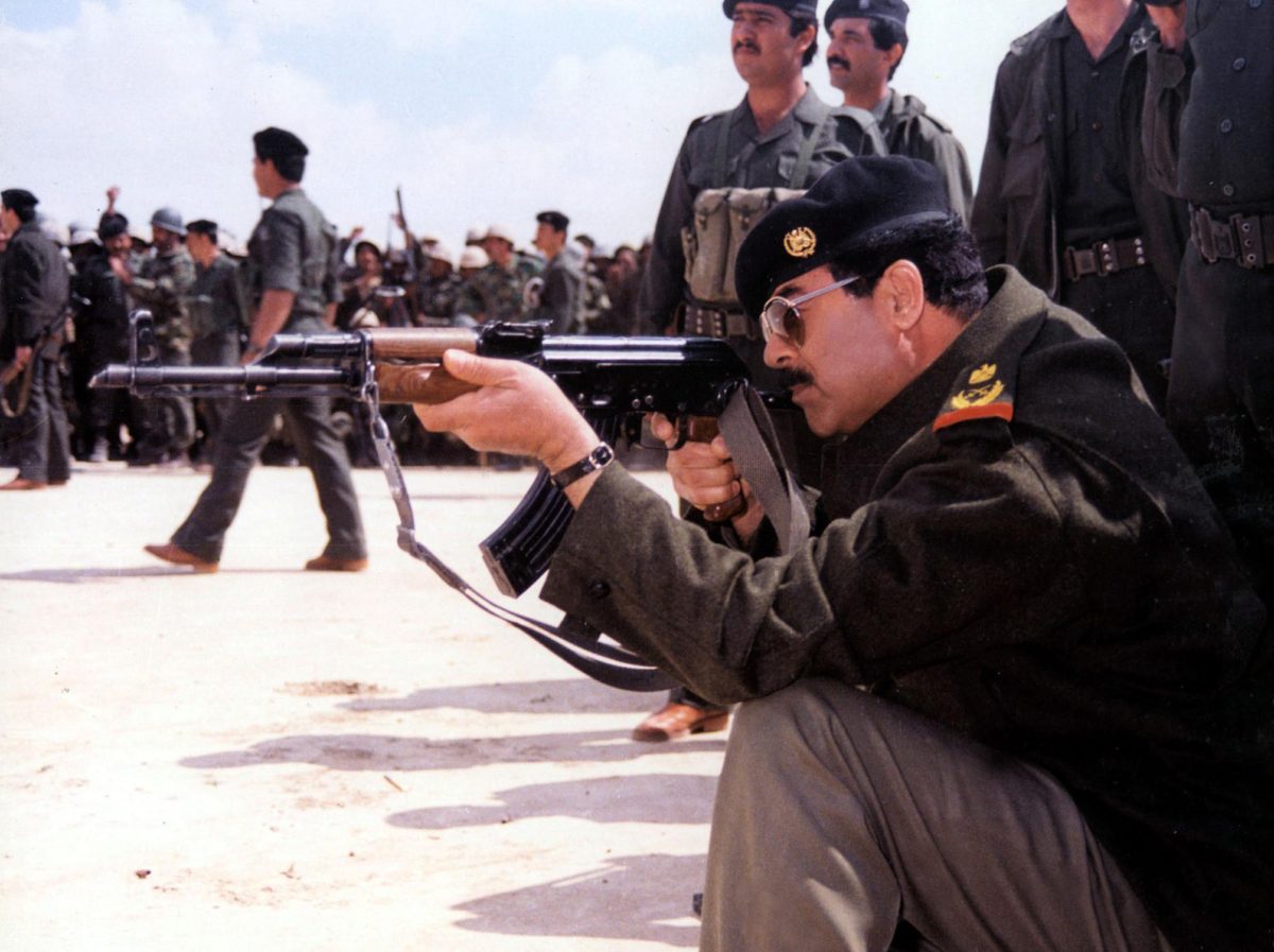 Saddam Hussein en 1987 | Agence France-Presse 