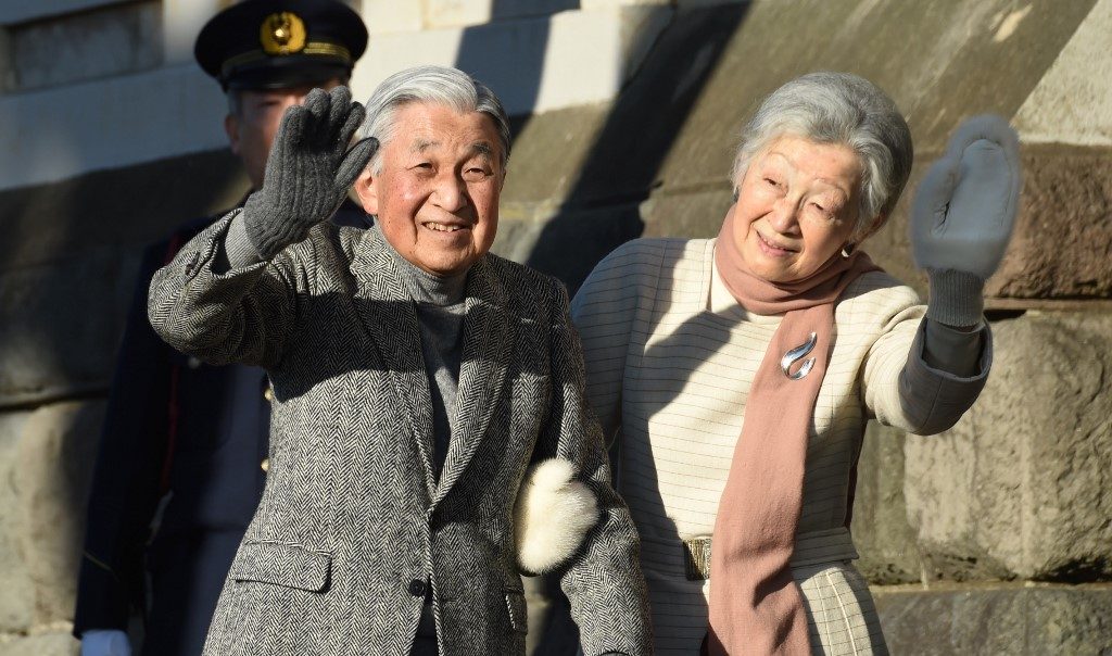 Emperador Akihito y emperatriz Michiko | Kazuhiro Nogi | AFP