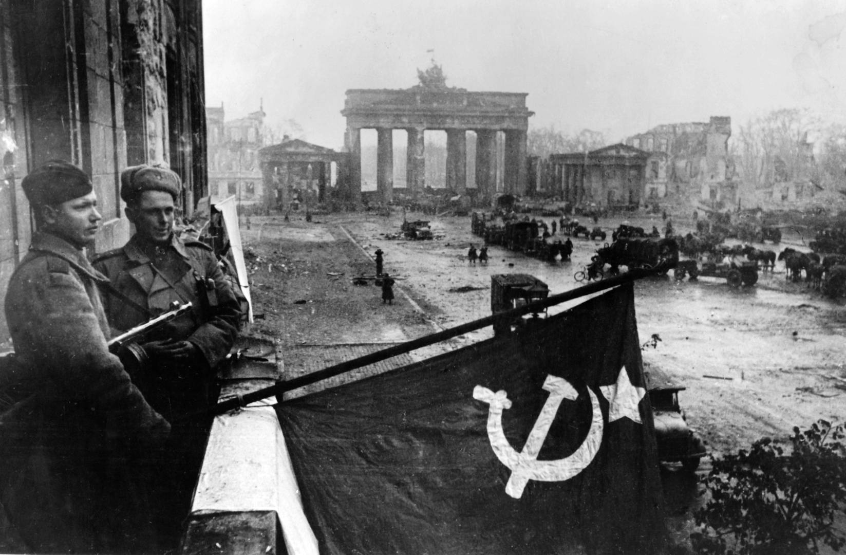 Ejército Rojo tomando el centro de Berlín | Wikimedia Commons