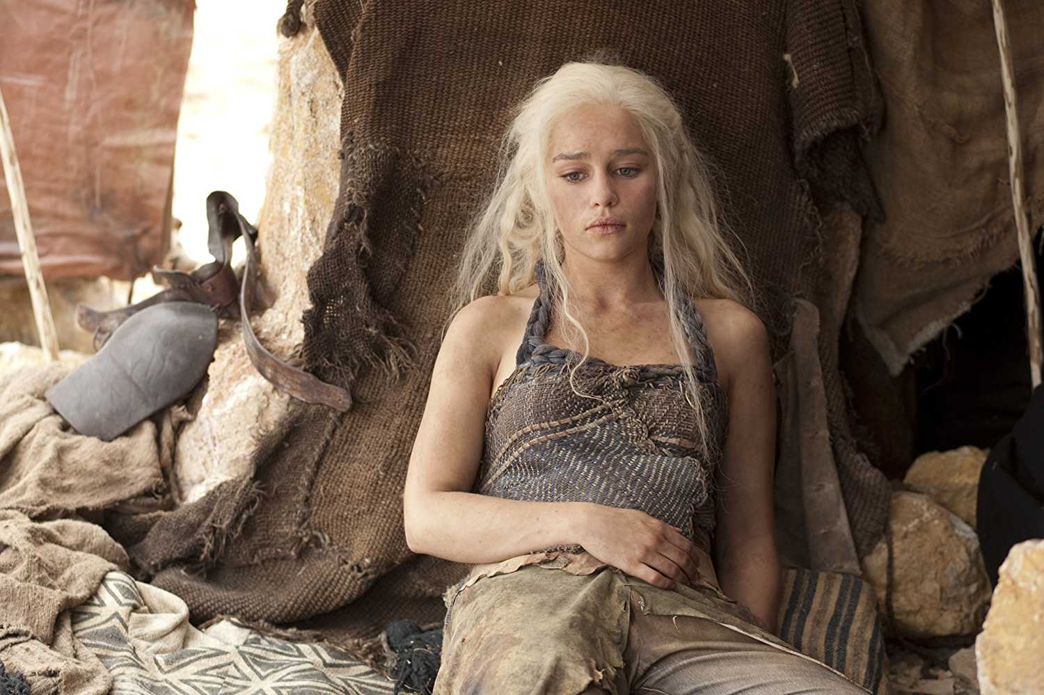 Daenerys en la temporada 1 de Game of Thrones