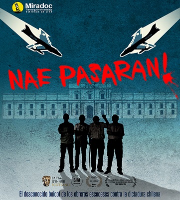 Detalle del afiche de Nae pasaran!, Miradoc (c)