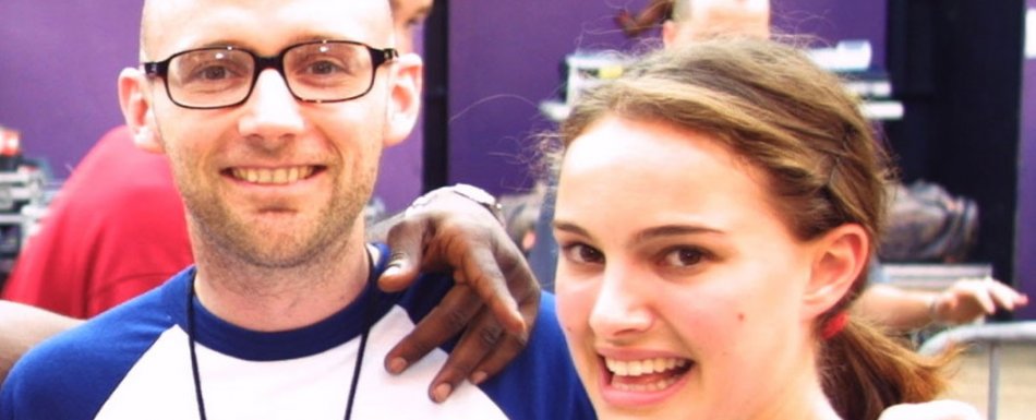 Moby y Natalie Portman a fines de los 90