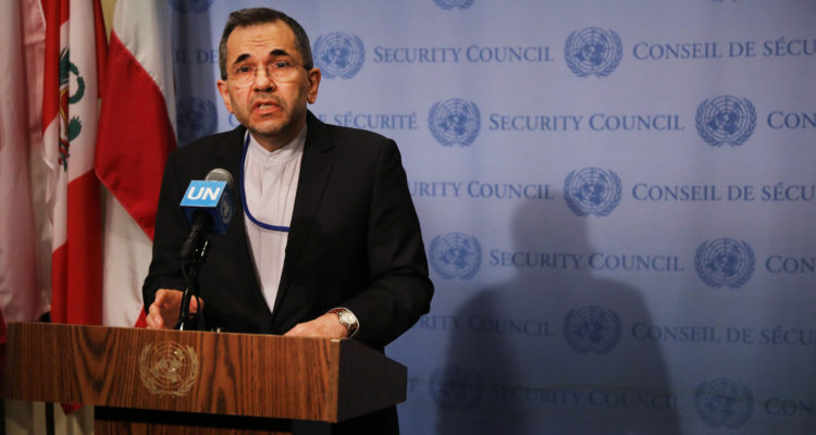Embajador de Irán ante la ONU | Agence France-Presse