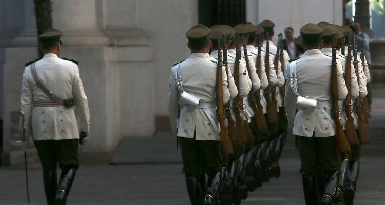 Guardia de palacio | Cristóbal Escobar | Agencia Uno