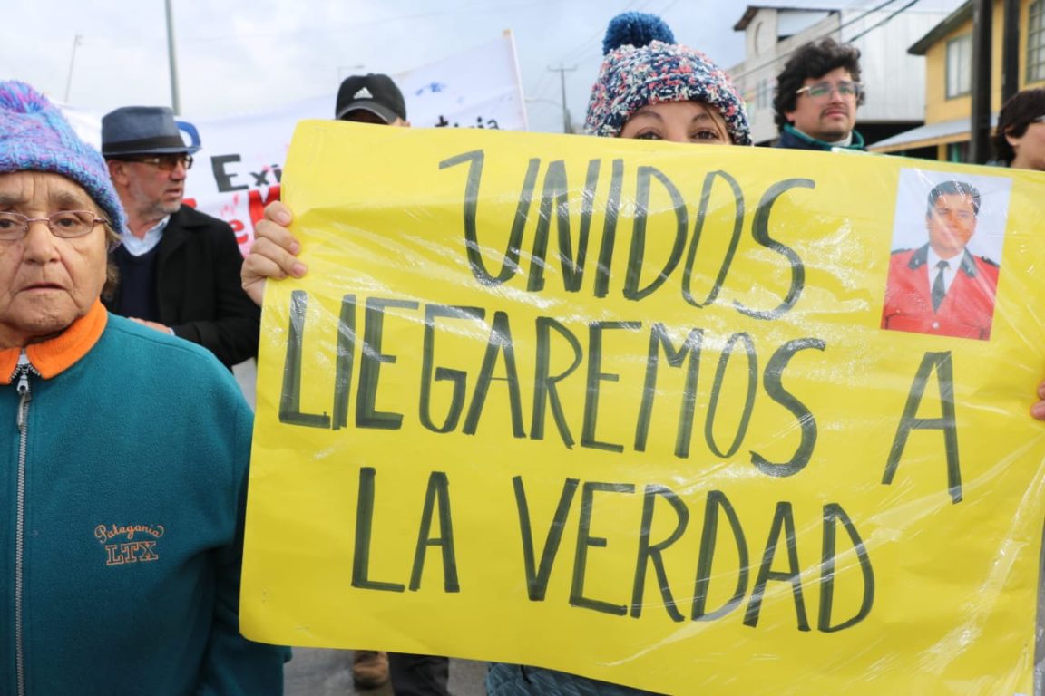 Marcha por Jorge Mancilla en Chiloé