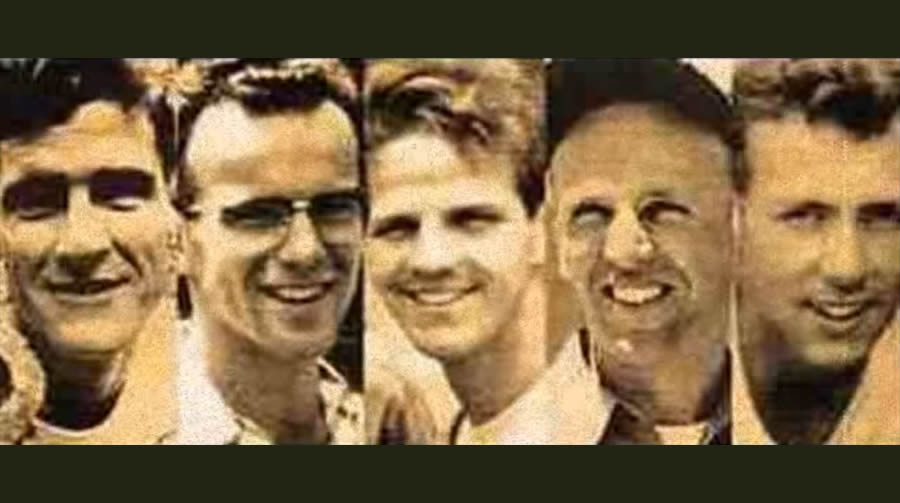 Los cinco misioneros | Wikimedia Commons