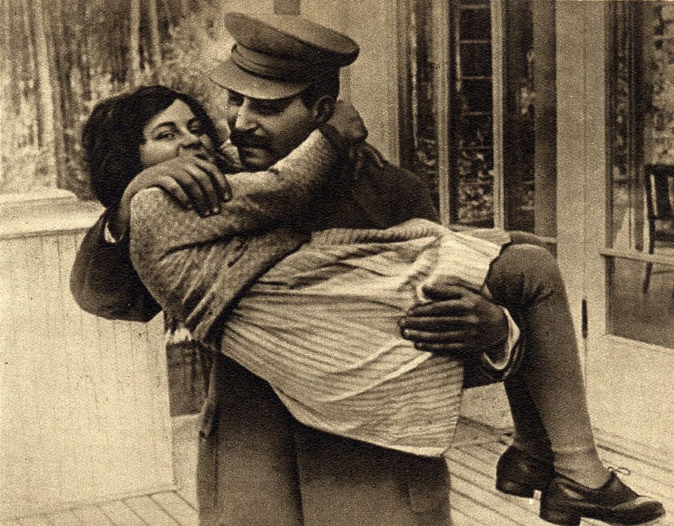 Stalin y su hija | Wikimedia Commons