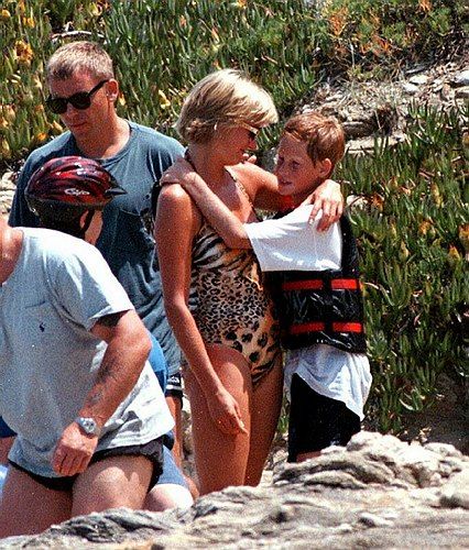 Diana y Harry en 1997
