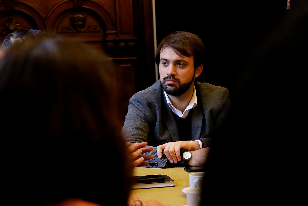 Jorge Sharp, alcalde de Valparaíso | AgenciaUNO