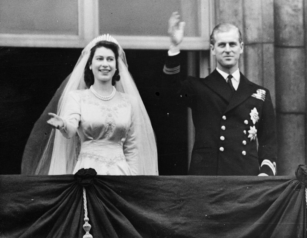 Felipe e Isabel en su boda