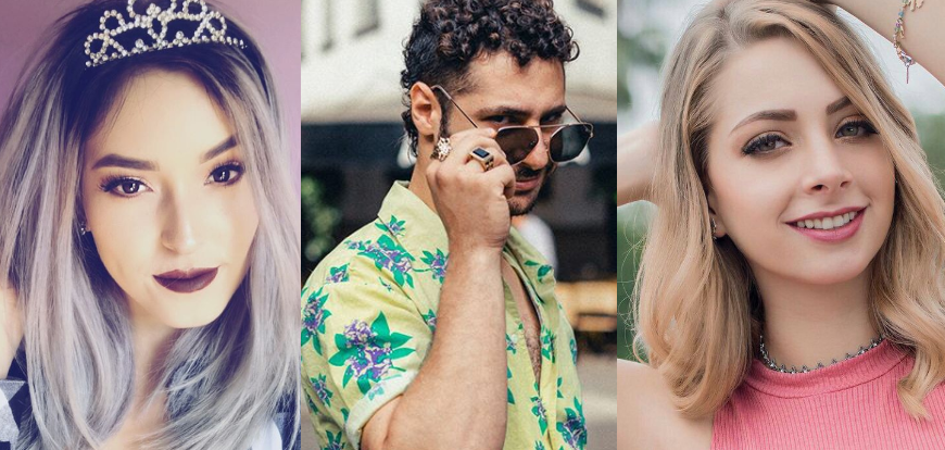Youtubers | Kika Nieto, Rayito y Yoss | Vía Instagram