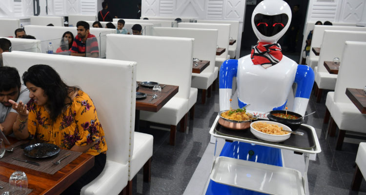 Restaurant en India | Manjunath Kiran | Agence France-Presse
