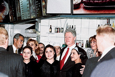 Clinton en "San Remo" | Archivo