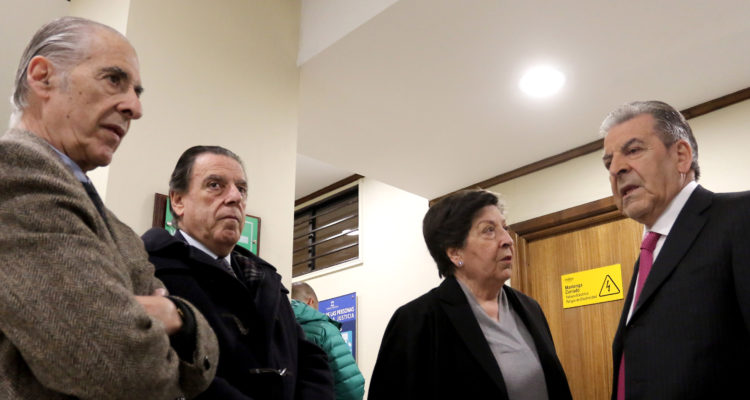 De izquierda a derecha: 
Jorge, Francisco, Carmen y Eduardo Frei Ruiz-Tagle. Hans Scott | Agencia UNO