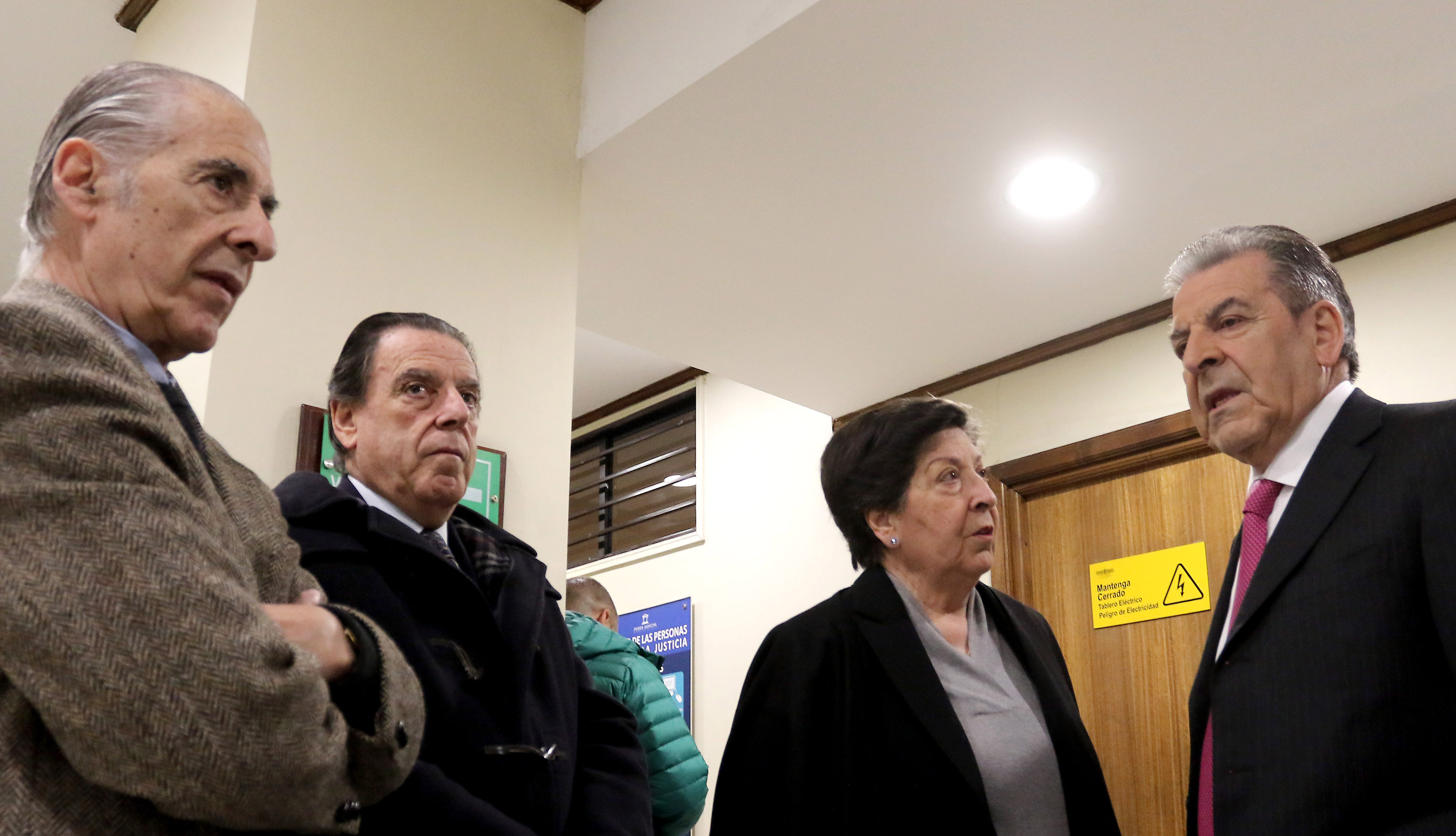 De izquierda a derecha: 
Jorge, Francisco, Carmen y Eduardo Frei Ruiz-Tagle. Hans Scott | Agencia UNO