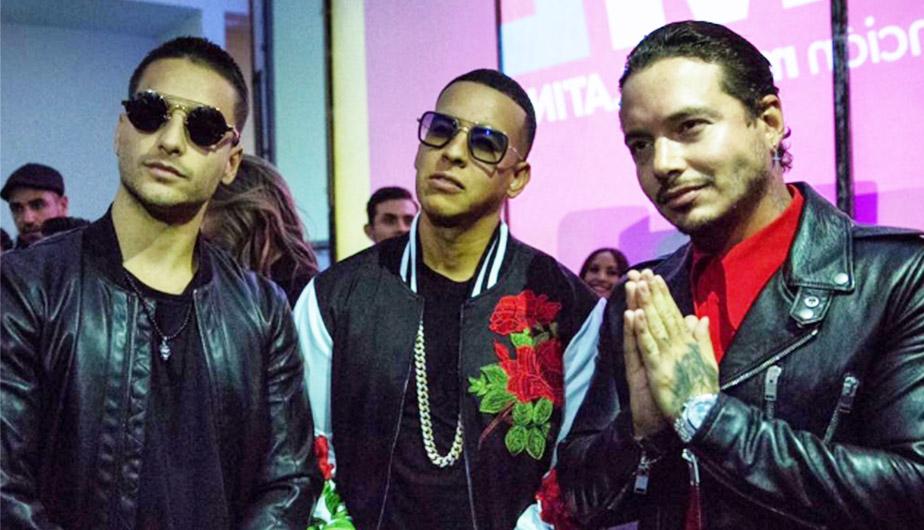 Maluma Daddy Yankee y J Balvin | Instagram 