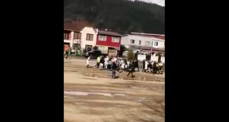 Nuevamente en el Gran Concepción: registran violenta pelea en fútbol amateur de Chiguayante